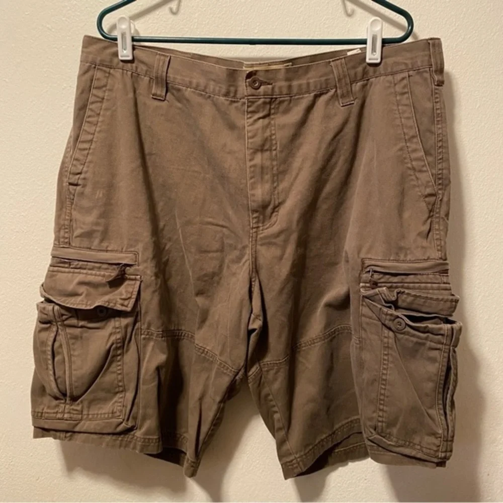 Lee Dungarees Cargo‎ Shorts Mens Size 38 Brown